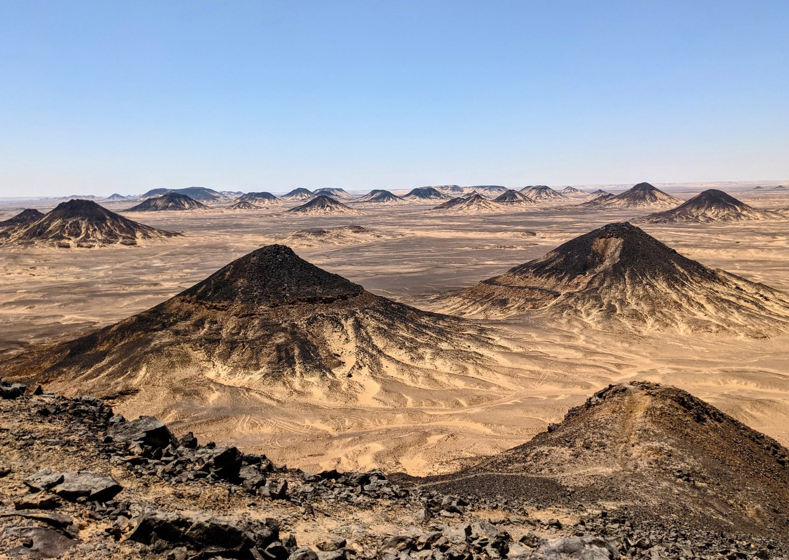 Egyptian desert landscape